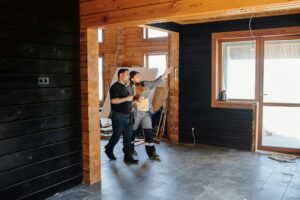 contractors on site