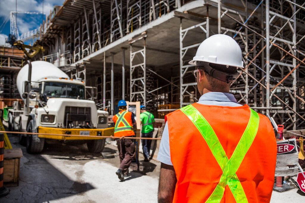contractors at work