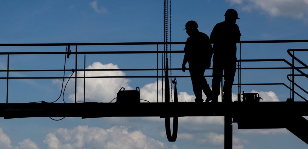 contractors and subcontractors at work