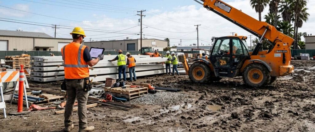 How to File a Mechanics Lien in LA County - construction site in Los Angeles